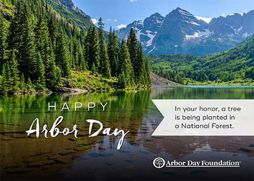 Picture of Happy Arbor Day Give-A-Tree E-Card