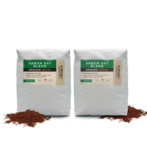 Picture of Arbor Day Blend, Ground Decaf, 5 lb. Bag,  2 Count