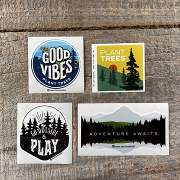 Stay wild stickers -- every purchase plants a tree - Arbor Day Foundation