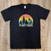 Picture of Striped Sunset Plant Trees T-Shirt