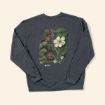 Picture of Pitch Apple Floral Crew Sweatshirt