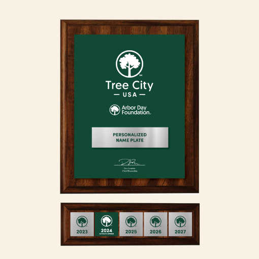 Picture of Tree City USA Plaque Addition