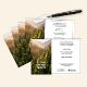 Picture of Trees in Celebration Blank Honoree Certificates-5 Pack