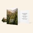 Picture of Trees in Memory Blank Honoree Cards-5 Pack