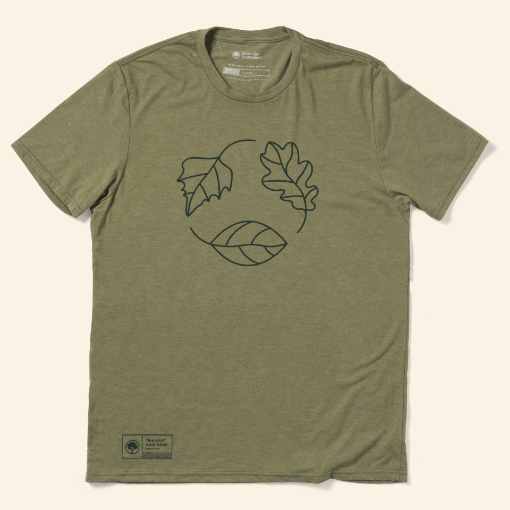 Picture of Recycled Leaves T-Shirt