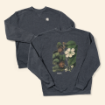 Picture of Pitch Apple Floral Crew Sweatshirt