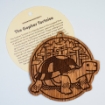 Picture of Gopher Tortoise Wood Ornament