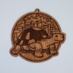 Picture of Gopher Tortoise Wood Ornament