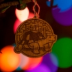 Picture of Gopher Tortoise Wood Ornament