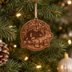 Picture of Gopher Tortoise Wood Ornament